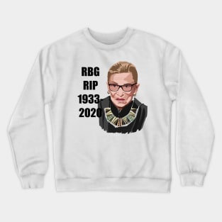 RBG RIP 1933-2020 Crewneck Sweatshirt